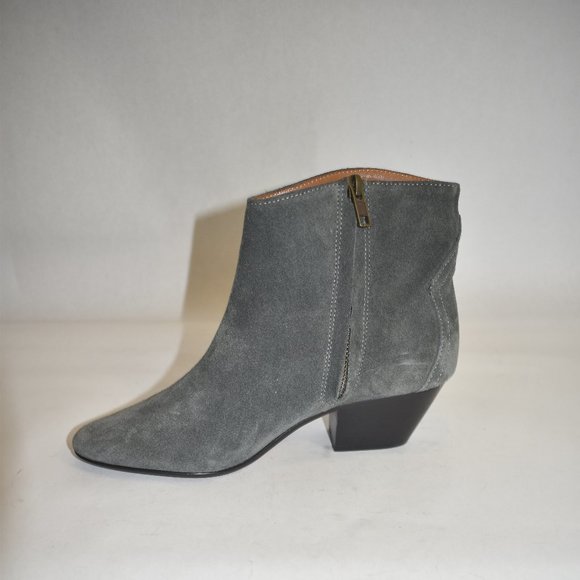 New! ISABEL MARANT  Dacken  Bootie Size 6 US 36 EU Gray - Picture 4 of 10